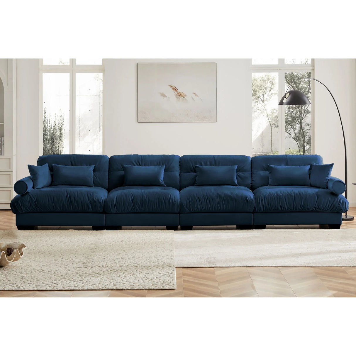 Super Comfort Oversized Modular Sectional Sofa - Furniture Home Direct