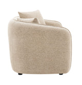 Keith - Chenille Loveseat With 2 Matching Color Toss Pillows - Furniture Home Direct