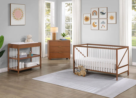 Pixie Zen - 3-in-1 Crib - Walnut - Furniture Home Direct
