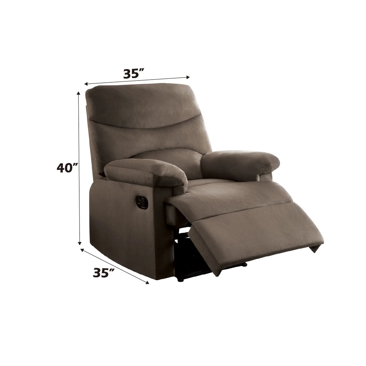 Arcadia - Woven Motion Recliner - Furniture Home Direct