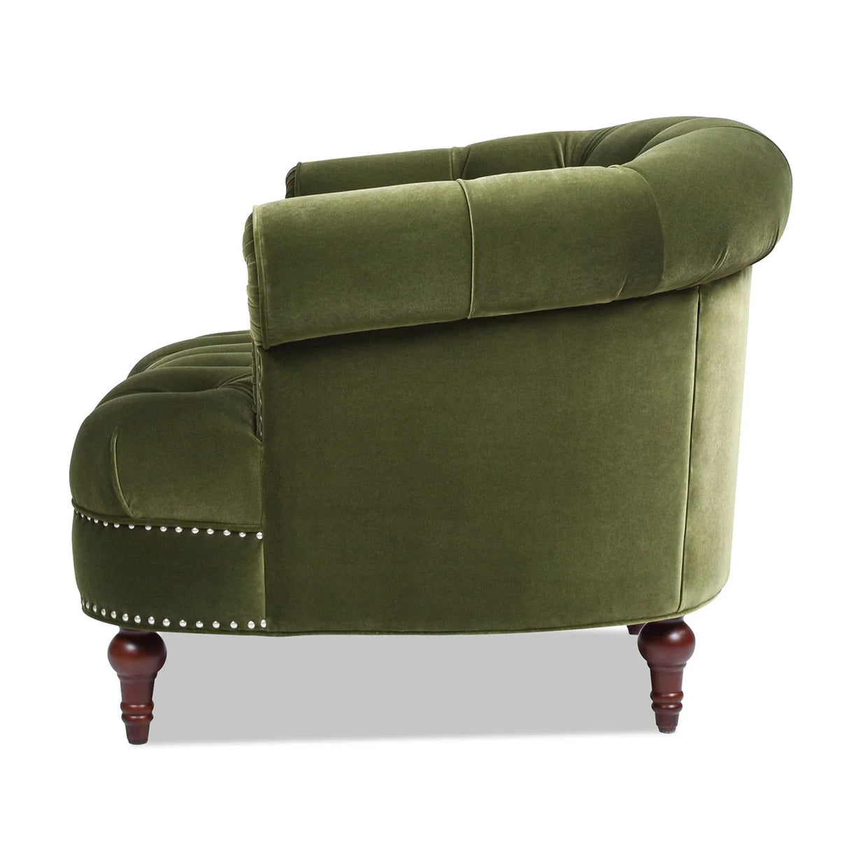 La Rosa - Victorian Tufted Upholstered Accent Chair - Furniture Home Direct