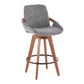 Cosmo - Mid Century Counter Stool - Furniture Home Direct