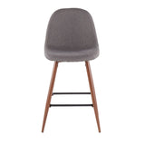 Pebble - Mid Century Modern Counter Stool (Set of 2) - Furniture Home Direct