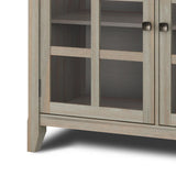 Acadian - Wide Storage Cabinet Handcrafted - Furniture Home Direct