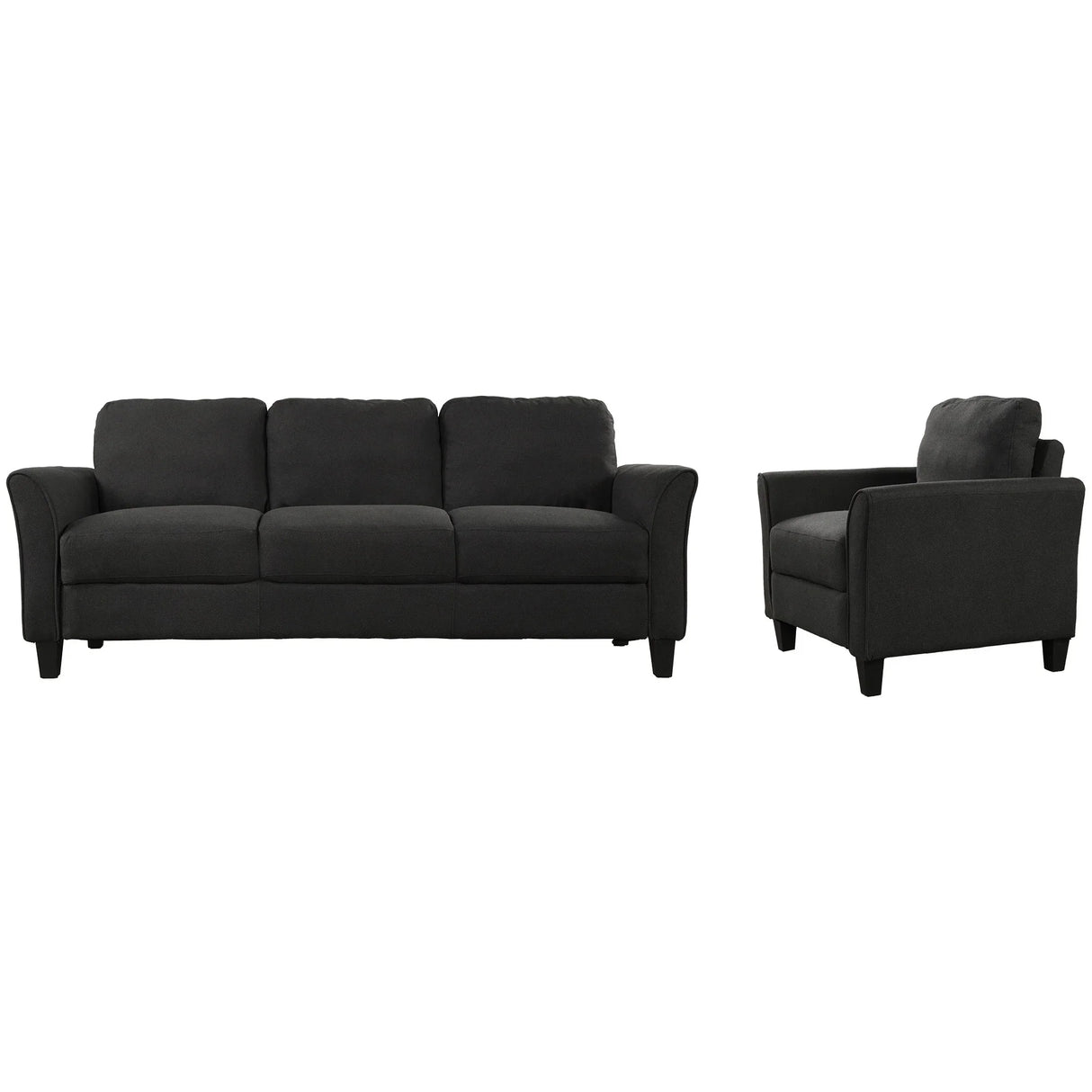 3 PC Living Room Set With Sofa, Love Seat and Chair - Furniture Home Direct