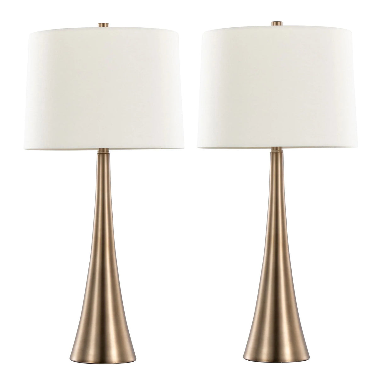 Diana - Contemporary Table Lamp (Set of 2) - Furniture Home Direct