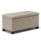 Dover - Upholstered Storage Ottoman Bench - Furniture Home Direct