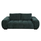 Ferrand - Chenille Sofa - Green - Furniture Home Direct