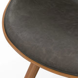 Malden - Bentwood Upholstered Dining Chair With Wood Back - Furniture Home Direct