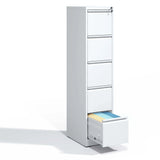 Steel Drawer Vertical File Cabinet With Lock For A4 Legal / Letter Size - Furniture Home Direct
