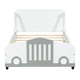 Car Shaped Platform Bed With Wheels - Furniture Home Direct