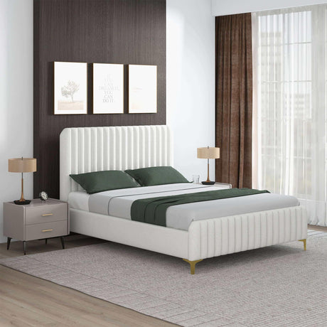Valery - Upholstered Platform Bed - Furniture Home Direct