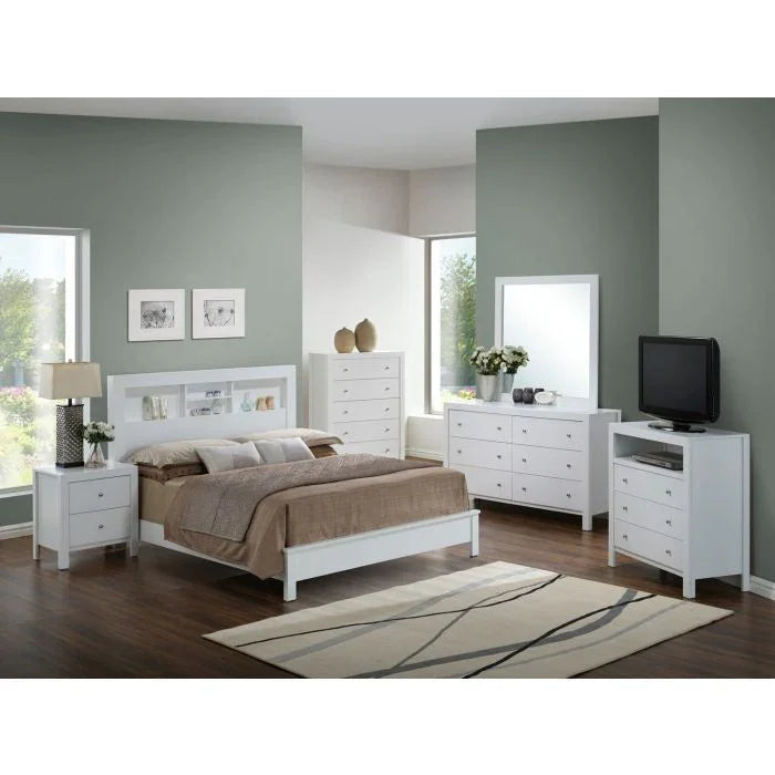 Bed With Transitional Design Stylish - Furniture Home Direct