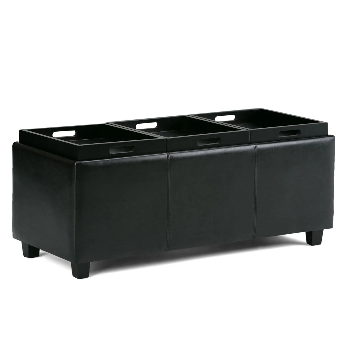 Avalon - Upholstered Storage Ottoman - Furniture Home Direct