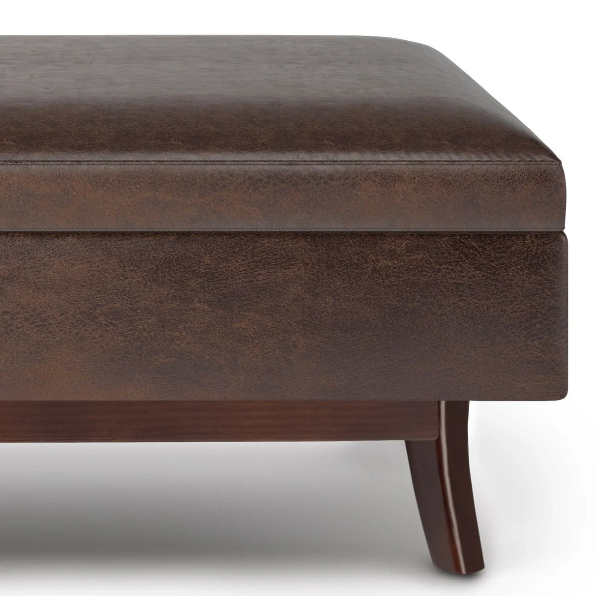 Owen - Upholstered Rectangular Storage Ottoman - Furniture Home Direct