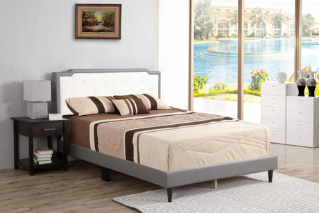 Deb - Bed (All in One Box) - Two Tone - Furniture Home Direct