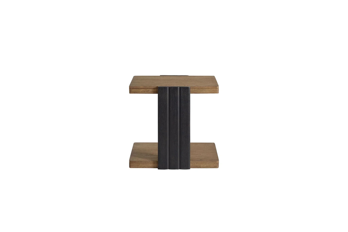 Channel - Chairside Table - Black - Furniture Home Direct