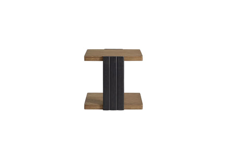 Channel - Chairside Table - Black - Furniture Home Direct