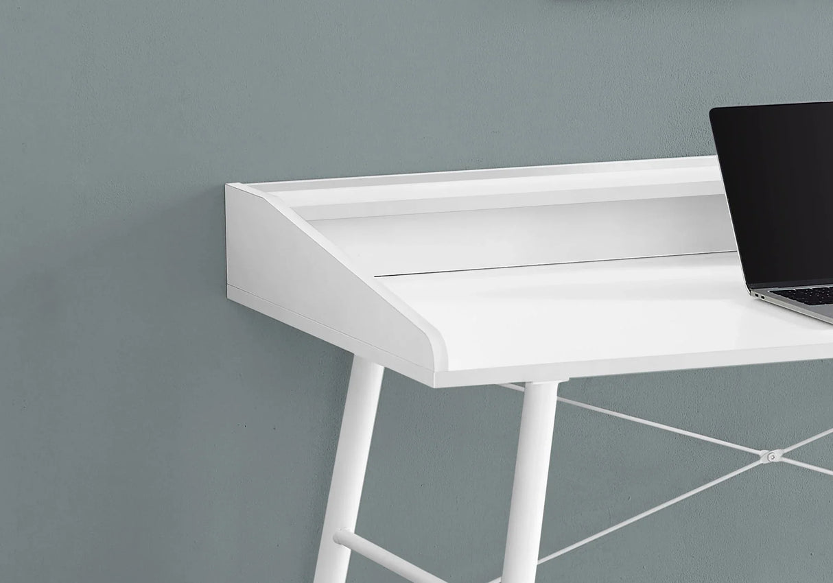 Computer Desk For Home Office, Laptop Storage Shelves, Contemporary & Modern - Furniture Home Direct