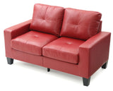 Track Arm Loveseat For Cozy Spaces - Furniture Home Direct