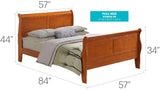 Panel Sleigh Bed - Furniture Home Direct