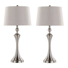 Flint - Contemporary Table Lamp Built In USB Port (Set of 2) - Furniture Home Direct