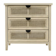 3 Drawer Cabinet, Suitable For Bedroom - Natural - Furniture Home Direct