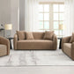 Keith - Chenille 3 Piece Living Room Set (Comes With Matching Color Toss Pillows) - Furniture Home Direct