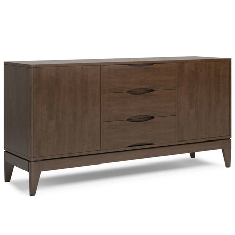 Harper - Sideboard Buffet - Walnut Brown - Furniture Home Direct