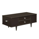 Modern Rectangle Coffee Table With Four Drawers - Furniture Home Direct