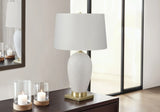 Lighting, Table Lamp, Ceramic, Transitional - White - Furniture Home Direct
