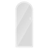 Arch Design LED Full Length Mirror, Dimmable, High Definition, Explosion Proof, 65" X 21" - Silver