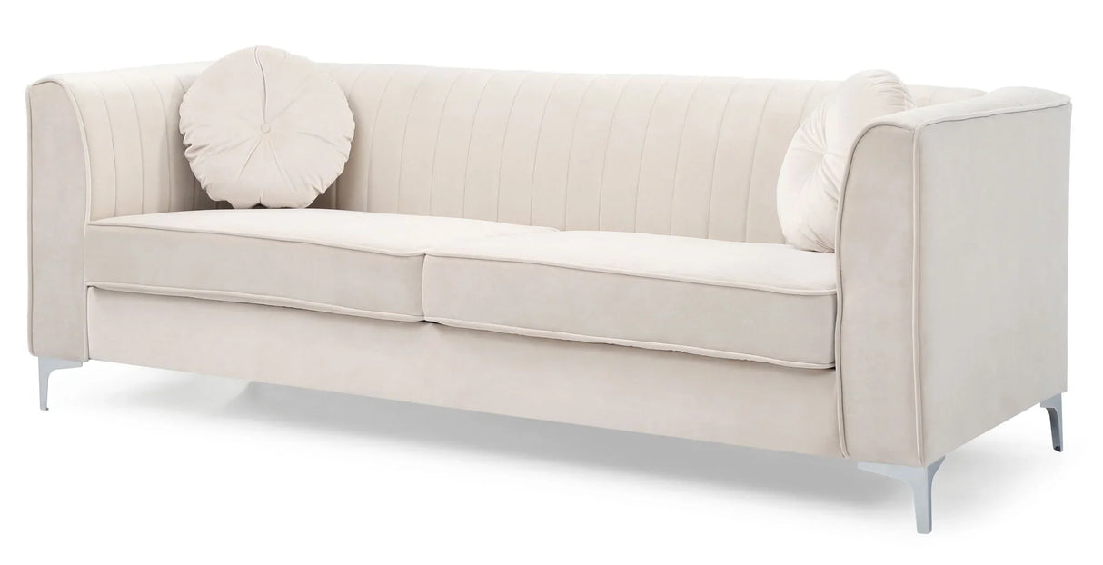 Delray - Micro Suede Sofa - Furniture Home Direct