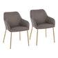 Daniella - Contemporary Dining Chair (Set of 2) - Furniture Home Direct