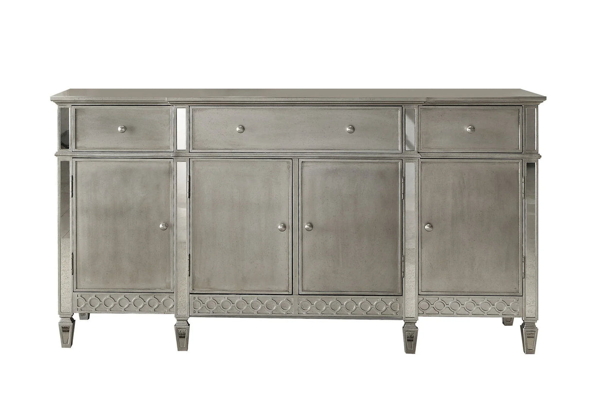 Kacela - Mirrored Server - Champagne - Furniture Home Direct
