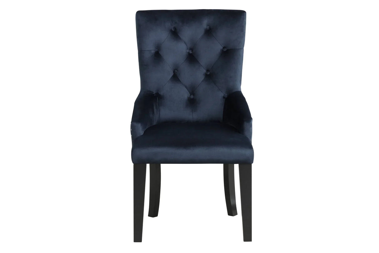 Varian II - Side Chair - Dark Navy - Furniture Home Direct