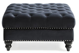Soft Charming Traditional Ottoman - Furniture Home Direct