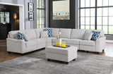 Leo - Comfor Modular Sofa And Ottoman - Furniture Home Direct