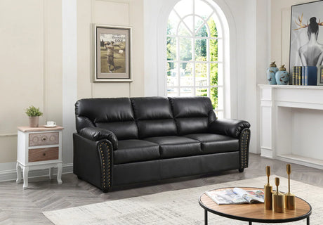 Olney - Sofa - Black - Furniture Home Direct