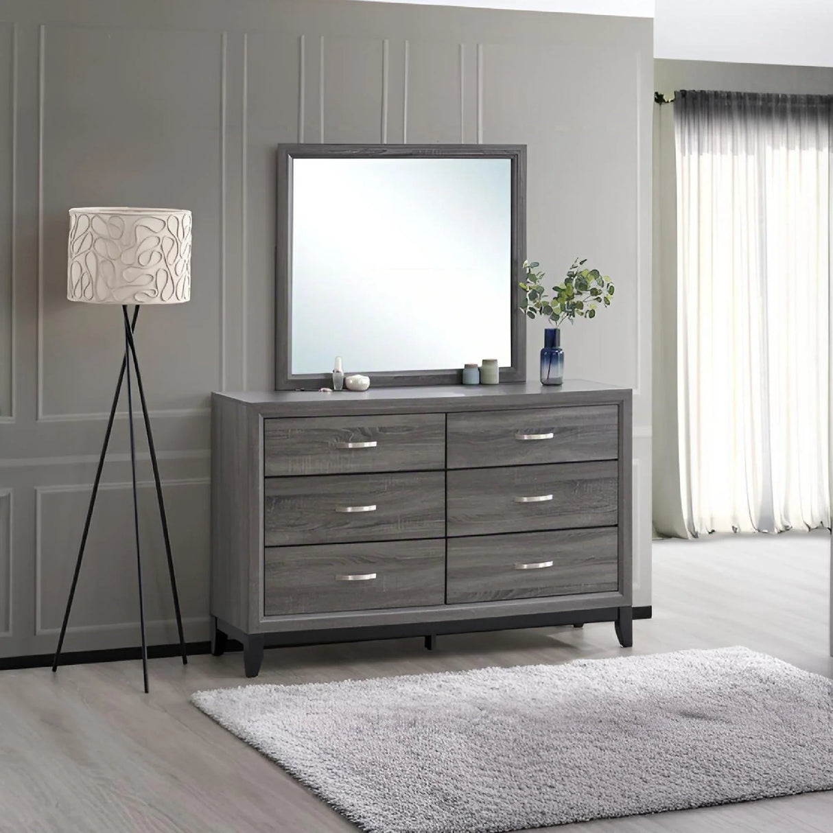 Glasgow - Dresser With 6 Drawers - Furniture Home Direct