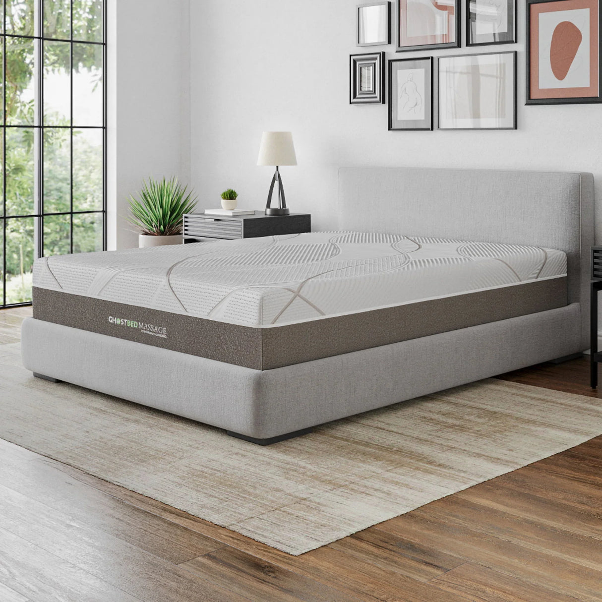 12" Profile Massage Mattress - Furniture Home Direct