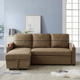 Broaching Pull-Out Storage Sofa - Furniture Home Direct