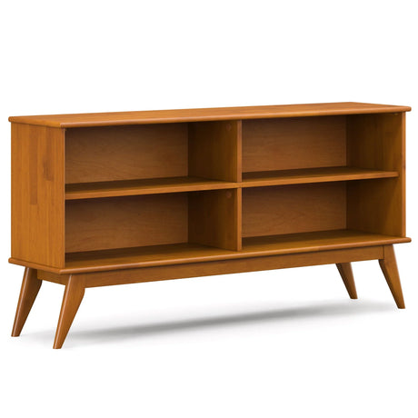 Draper - Handcrafted Low Bookcase - Furniture Home Direct