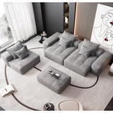 Modern Oversized Diy Combination Modular Sectional Sofa With Pillows - Furniture Home Direct