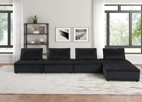 Anna - Velvet Modular Sofa - Furniture Home Direct