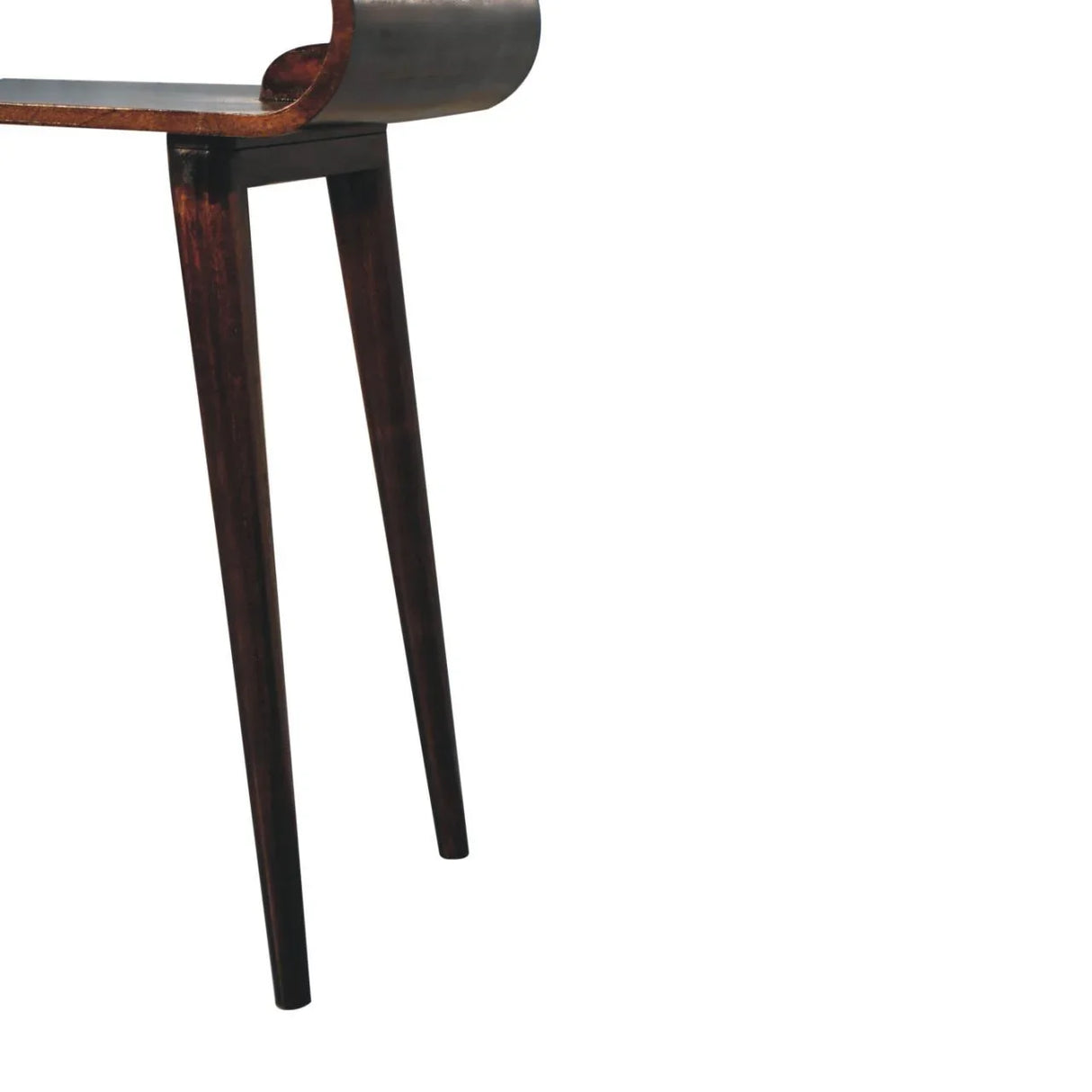 Solid Scandinavian Style Console Table - Brown - Furniture Home Direct