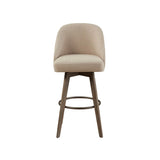 Bar Stool With Swivel Seat - Sand - Furniture Home Direct