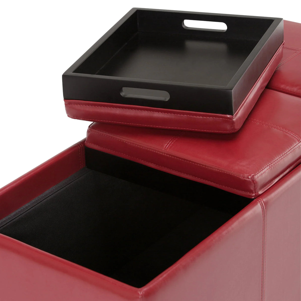 Avalon - Upholstered Storage Ottoman - Furniture Home Direct