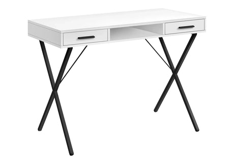 Computer Desk, Home Office, Laptop, Left / Right Set-Up, Storage Drawers, Work, Contemporary, Modern - Furniture Home Direct