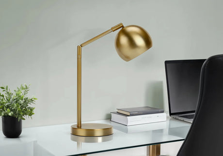 Lighting, Table Lamp, Contemporary - Gold - Furniture Home Direct